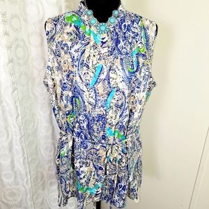 Jaclyn Smith blouse Sz XXL